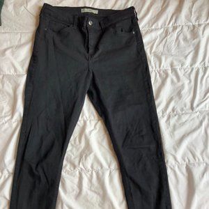Topshop Jamie Jean in Black, No Rips